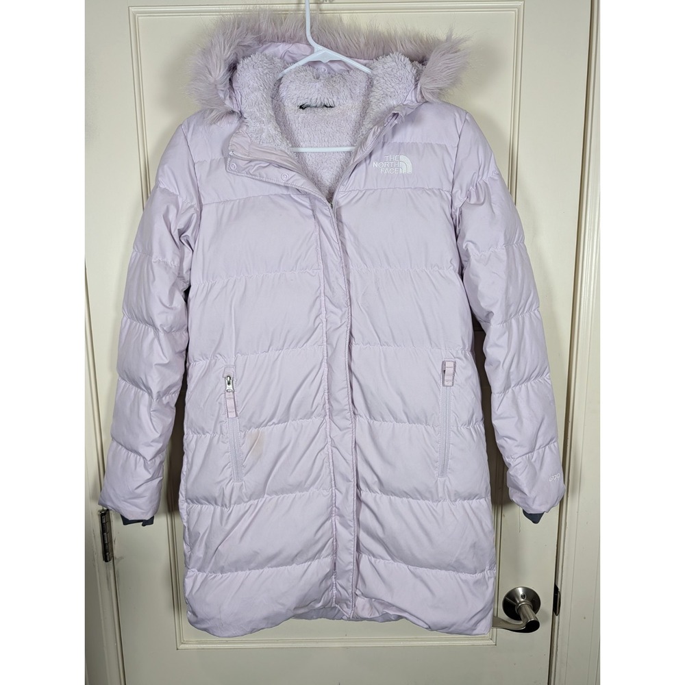 The North Face Metropolis 600 Fill Goose Down Jacket Parka Girl's Size: XL Pink